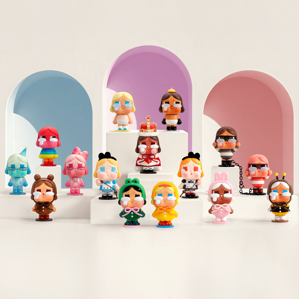 POP MART CRYBABY Crying Again Series Figures Blind Box Whole Set 12 Boxes - Image 2