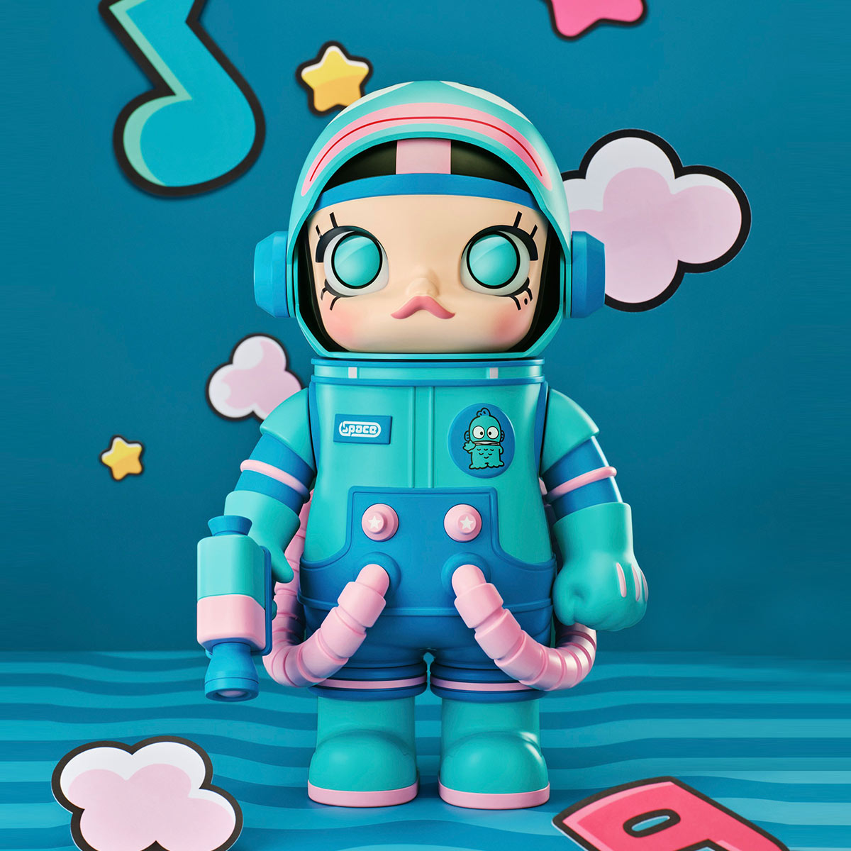 POP MART MEGA SPACE MOLLY 400% Sanrio Characters Series Blind Box Single Box - Image 5