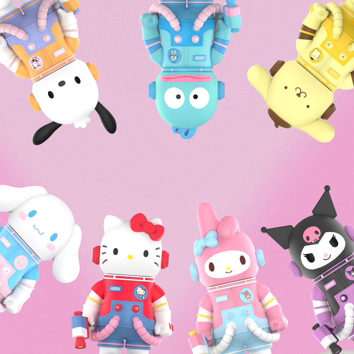POP MART MEGA SPACE MOLLY 400% Sanrio Characters Series Blind Box Single Box - Image 2
