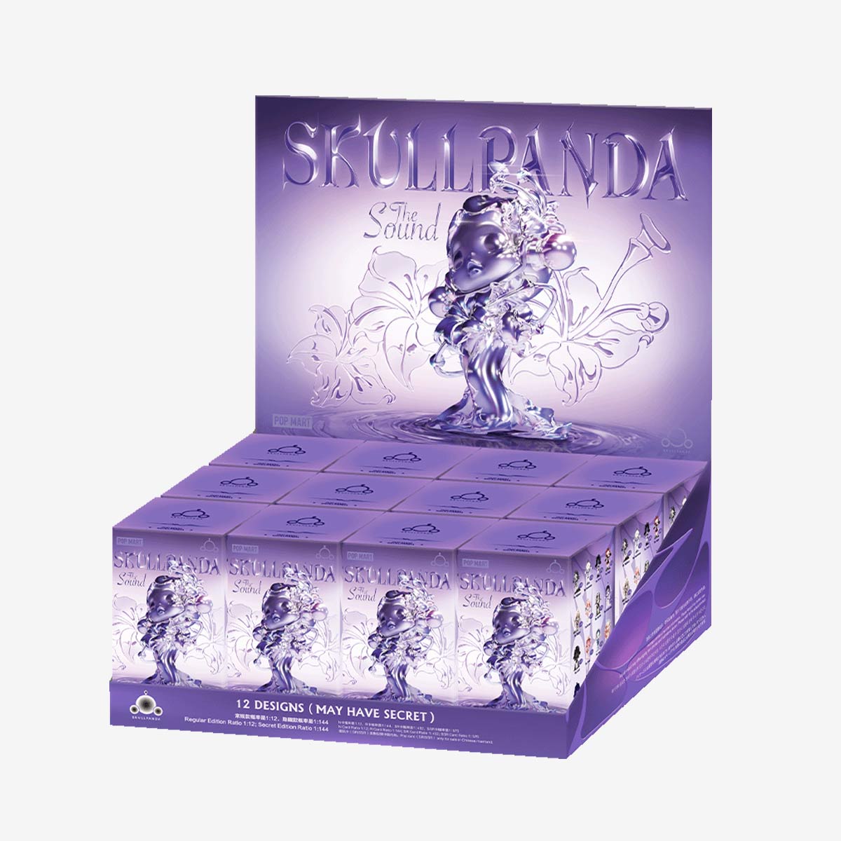 POP MART SKULLPANDA The Sound Series Figures Blind Box Whole Set 12 Boxes