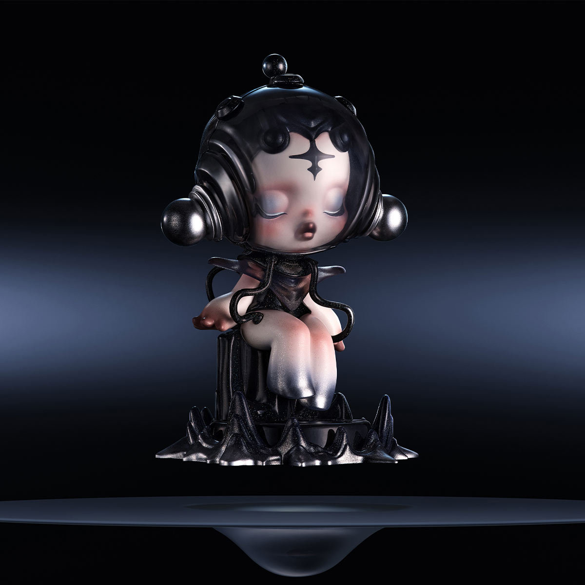 POP MART SKULLPANDA The Sound Series Figures Blind Box Single Box - Image 3