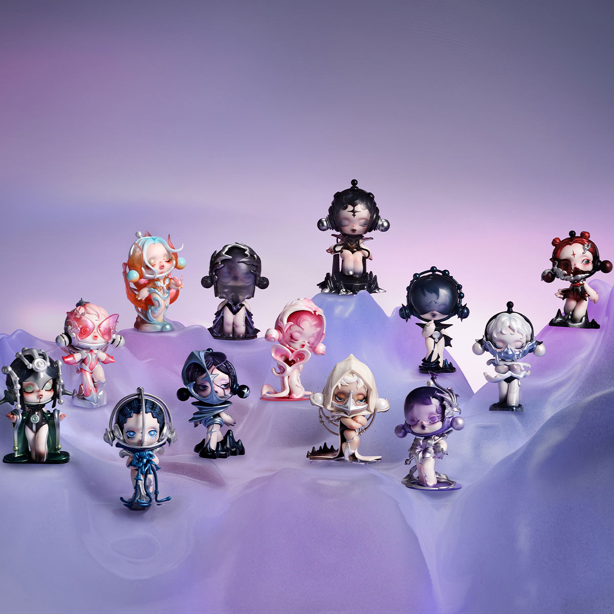 POP MART SKULLPANDA The Sound Series Figures Blind Box Single Box - Image 2