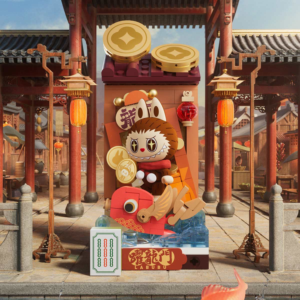 POP MART Wealthy Snake's New Year Celebration - Fortunate Hand Series Block Figures Whole Set - Image 6