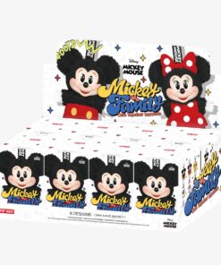 POP MART Mickey Family Cute Together Keychain Series Figures Blind Box Whole Set