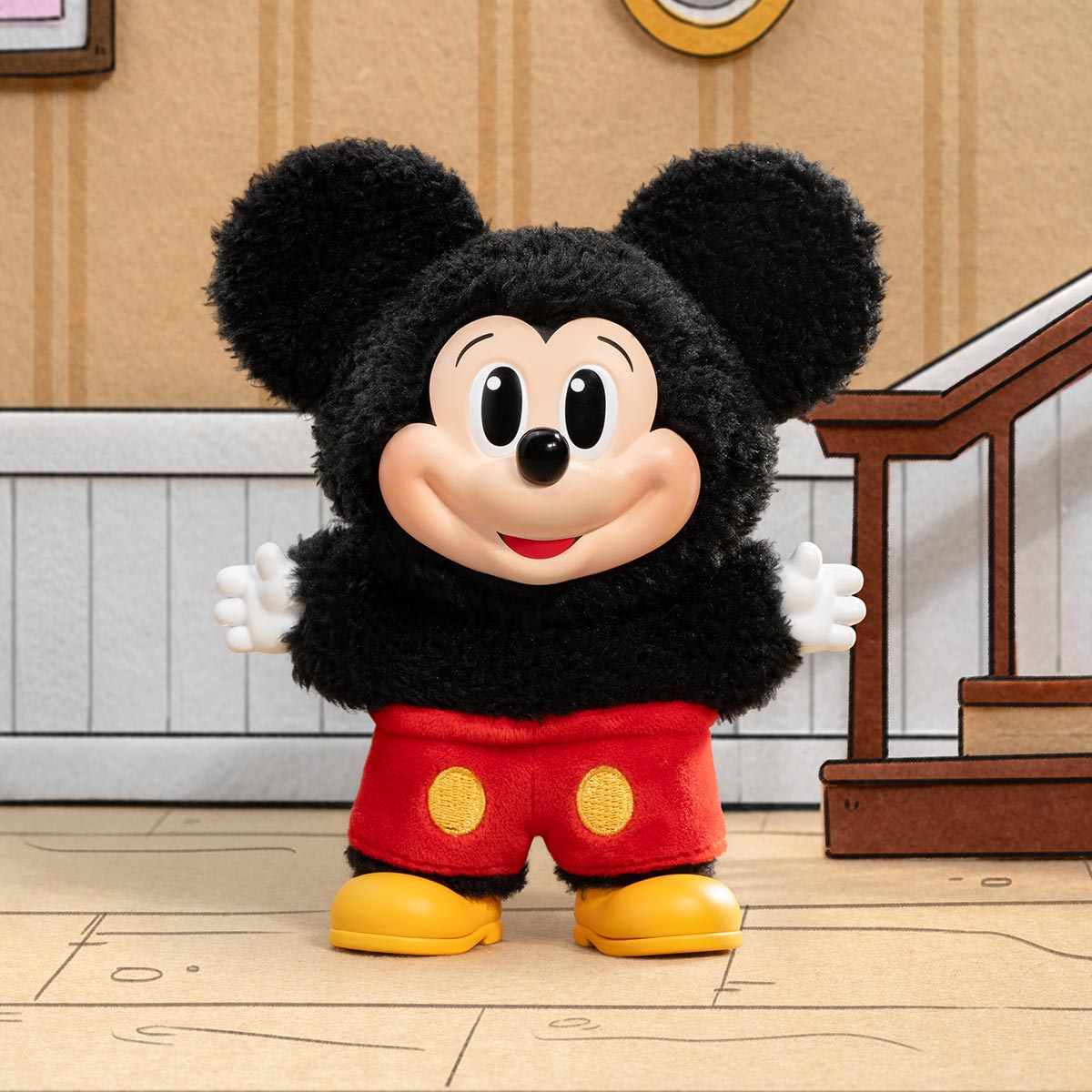 POP MART Mickey Family Cute Together Keychain Series Figures Blind Box Whole Set - Image 7