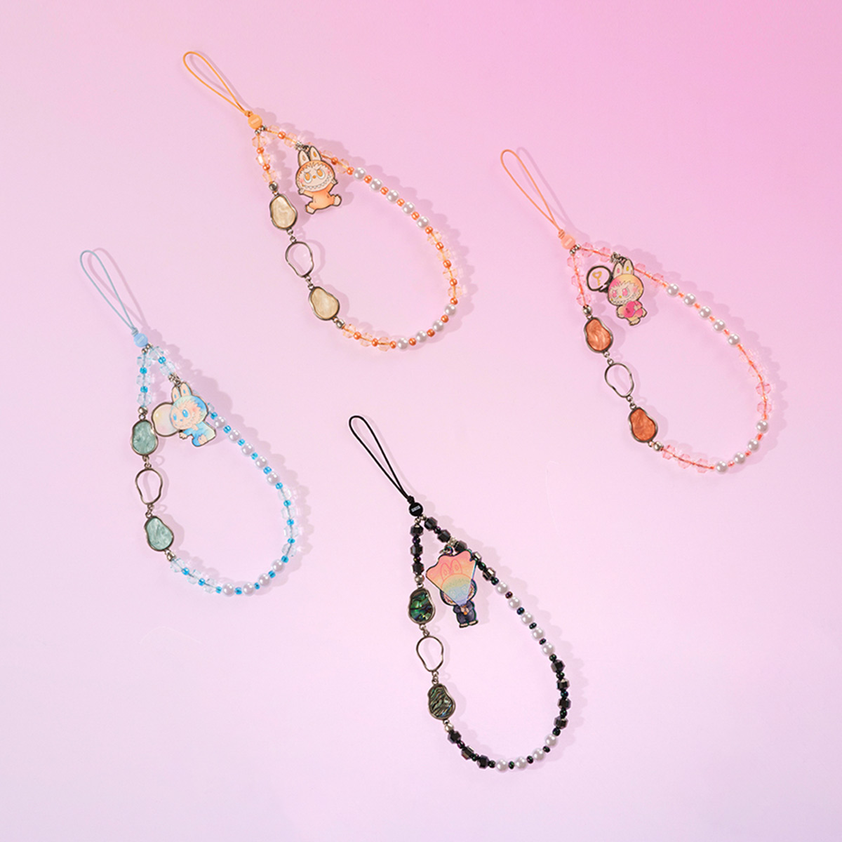 アイドル POP MART Energy Series Phone Charm AUTHENTIC POP MART Labubu The Monsters Big Into Energy Phone