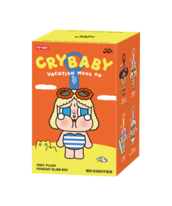 POP MART CRYBABY Vacation Mode On Series-Vinyl Plush Pendant Blind Box Single Box