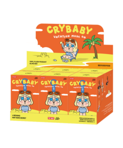 POP MART CRYBABY Vacation Mode On Series-Vinyl Plush Pendant Blind Box Whole Set